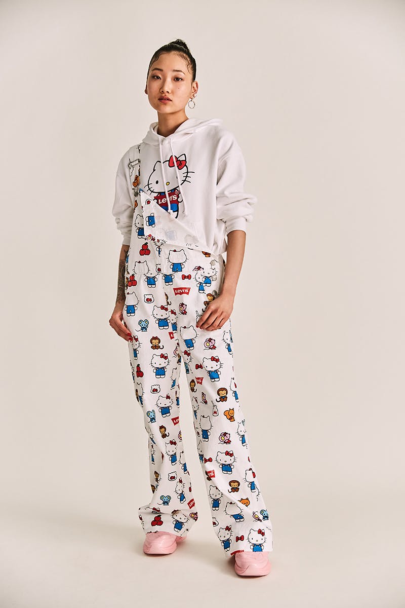levi's x hello kitty hoodie